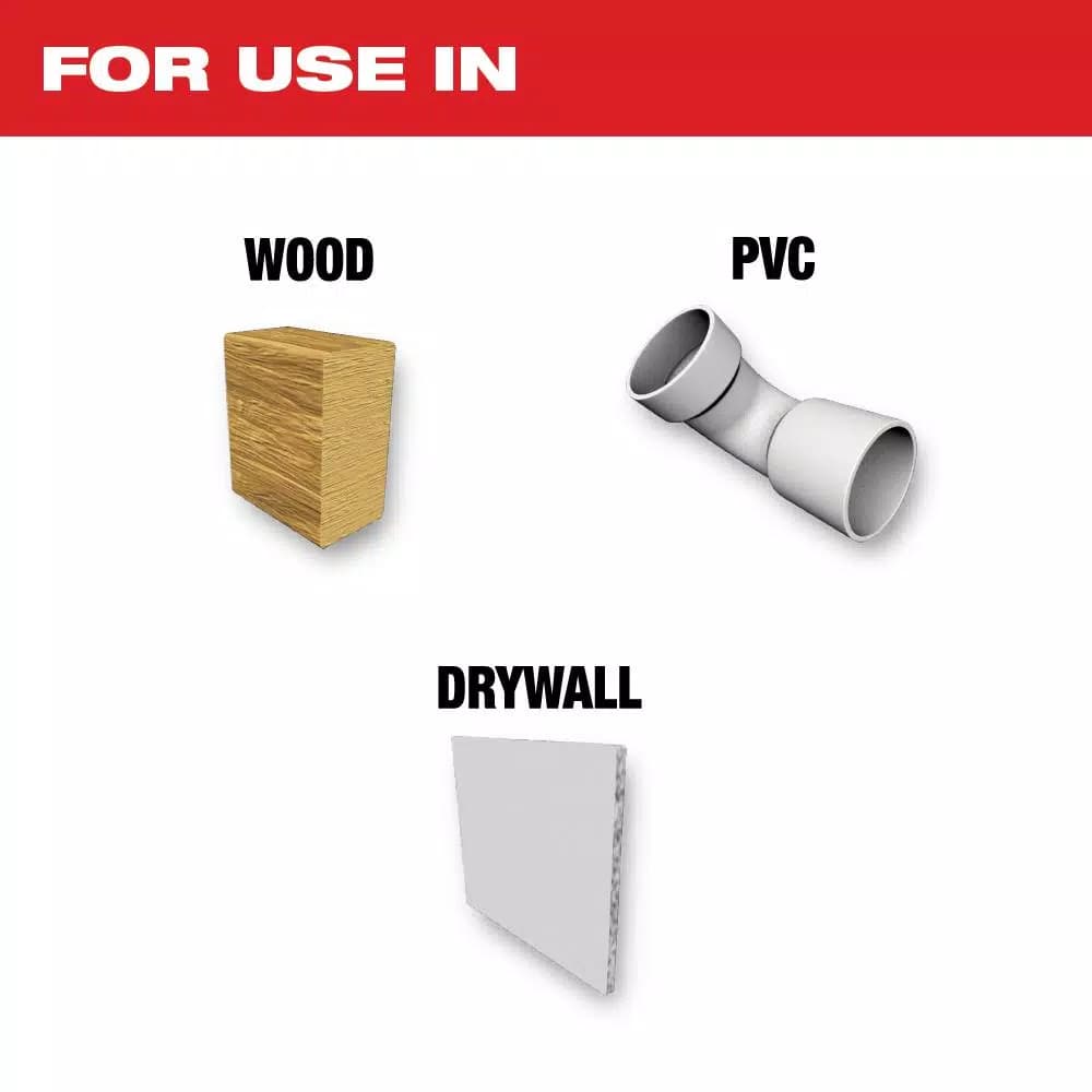 Milwaukee OPEN-LOK 3-Piece Wood Cutting Oscillating Multi-Tool Blade Kit