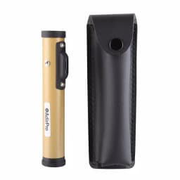 AdirPro 5 in. Brass Hand Level with High-Visibility Neon Yellow Vials thumbnail 1