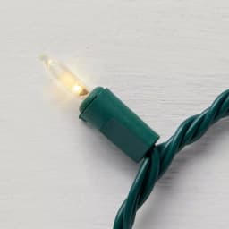 Home Accents Holiday 300-Light LED Warm White Mini String Lights, Constant On, Green Wire (Set of 2) thumbnail 5