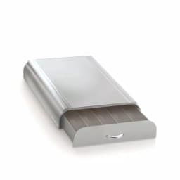 Mind Reader Anchor Silver Nespresso Coffee Capsule Drawer, 50-Capacity Pod Organizer & Machine Stand thumbnail 5