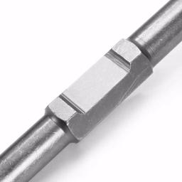 Stark 1-1/8 in. Hex Shank Clay Spade Steel Shovel Bit for Electric Demolition Jack Hammer thumbnail 4