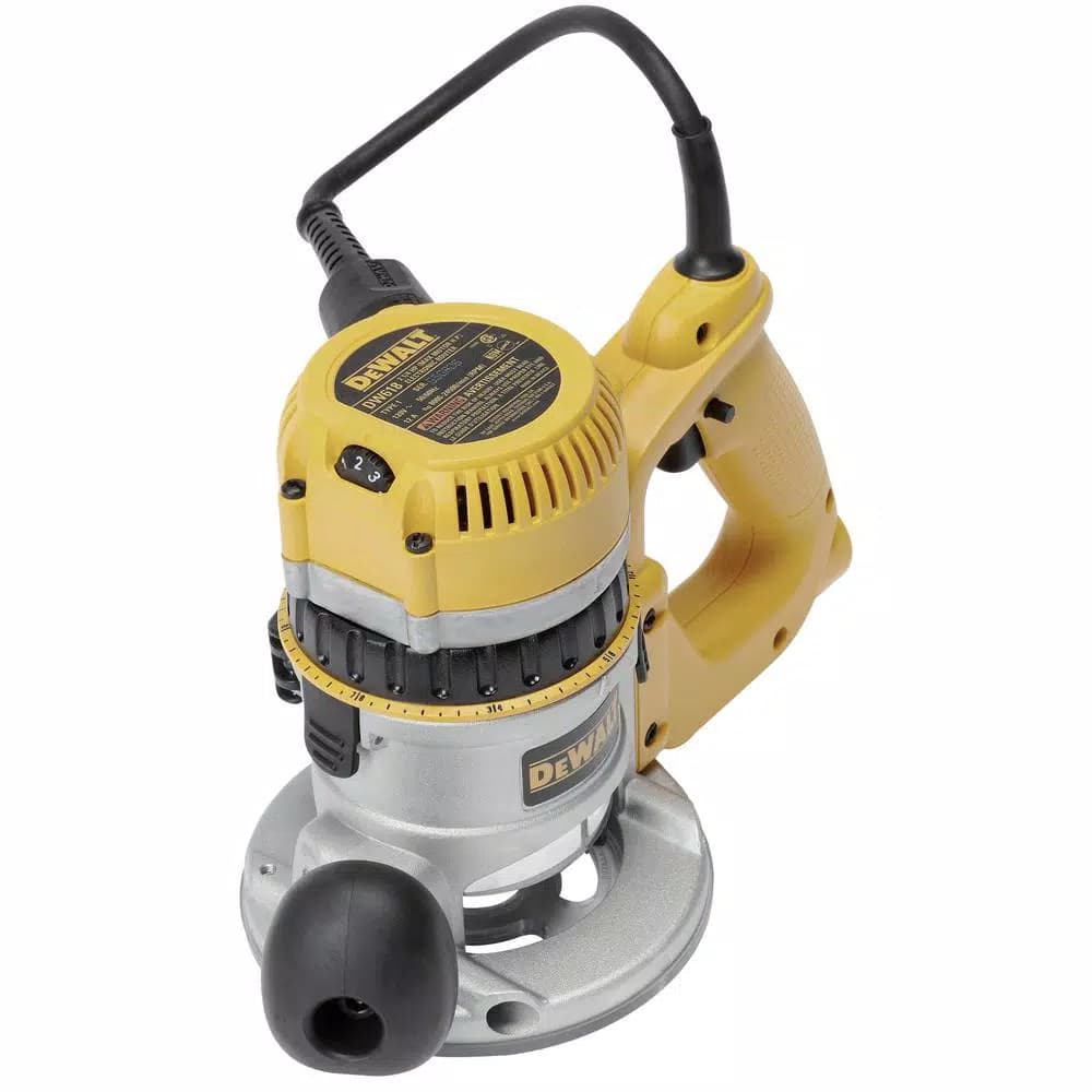 DEWALT DW618D 2-1/4 HP Electronic Variable Speed D-Handle Router