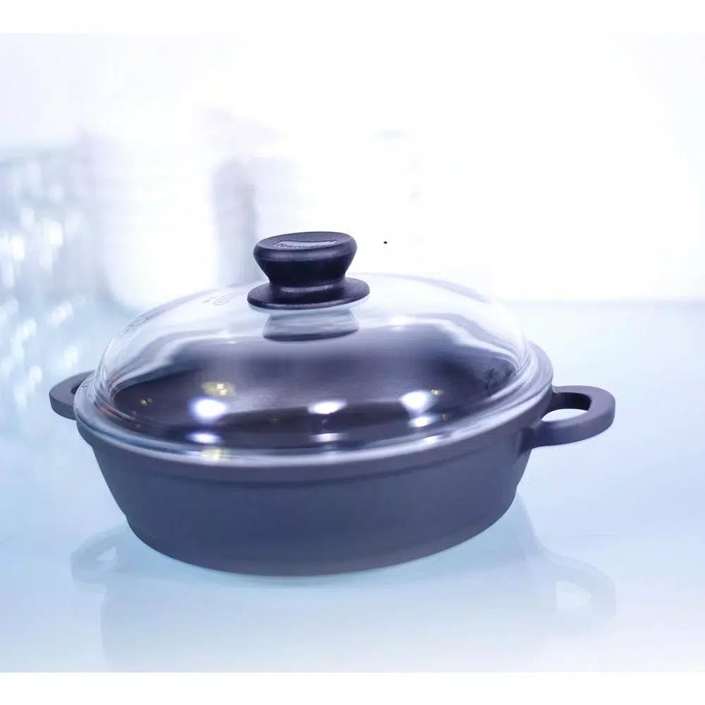 Berndes Classics 11.5 in. 4 Qt. Tradition Saute Casserole with Glass Lid