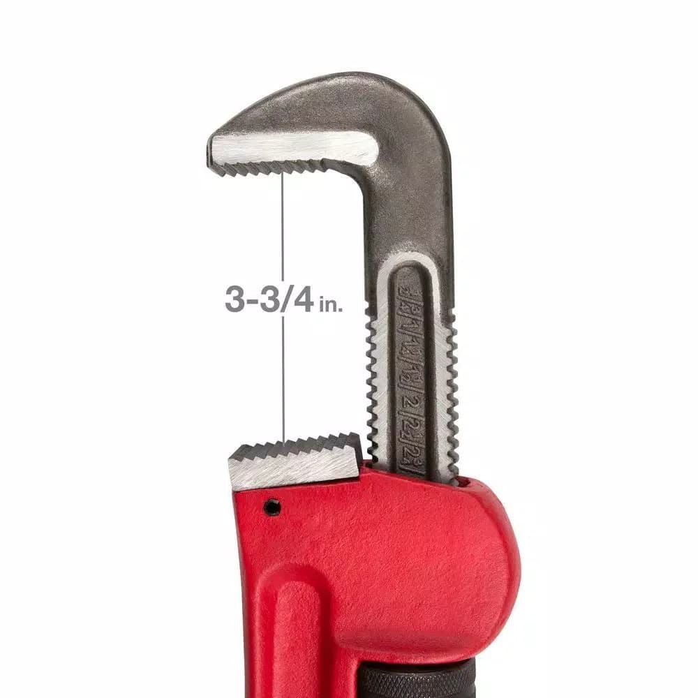 TEKTON 24 in. Pipe Wrench for Pipes up to 3.75 in. O.D.