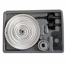 PRO-SERIES 19-Piece Hole Saw Blade Set with Mandrels and Storage Case thumbnail 3
