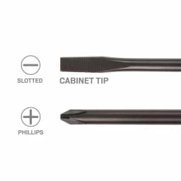 TEKTON 4-Piece Screwdriver Set with Three-Sided Ergonomic Handles thumbnail 2