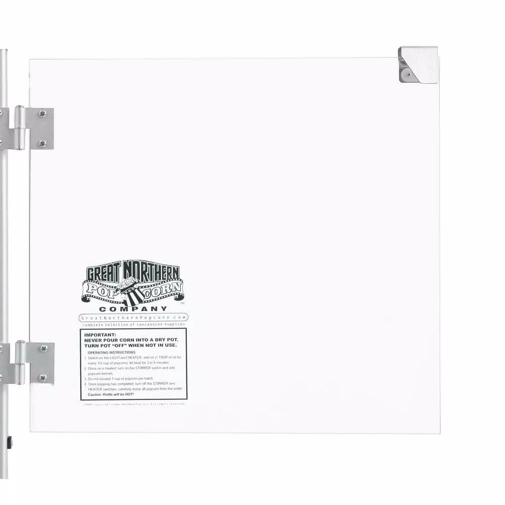 Great Northern Great Norther Foundation 6 oz. Black Countertop Popcorn Machine with Stainless Steel Kettle