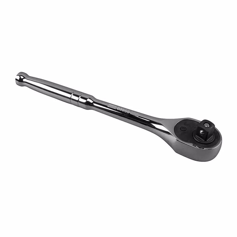Klein Tools 1/2 in. Drive Alloy Steel Ratchet, 10 in.