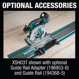 Makita 18V LXT Brushless 6-1/2 in. Cordless Circular Saw Kit with 5.0Ah Battery & Charger thumbnail 5