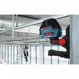 Bosch GLL 3-50 S 3-Line Self-Leveling Cross Line Laser Level Kit with 165 ft. Range thumbnail 6