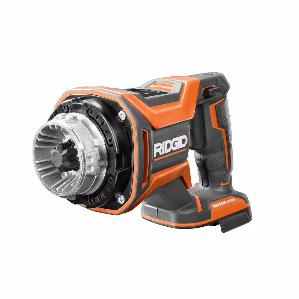 RIDGID 18V OCTANE MEGAMax Brushless Power Base with Reciprocating Saw Attachment