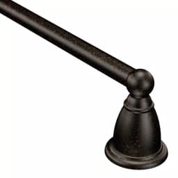 Moen Brantford 18 in. Single Towel Bar, Oil Rubbed Bronze thumbnail 1