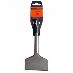 Thinset Removal Bit 3 in. x 6.5 in. SDS-Plus Scaling Chisel, Wide Blade for Tile and Thinset Removal thumbnail 3