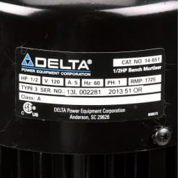 Delta 1/2 HP Bench Top Mortising Machine, 3/8 in. Capacity thumbnail 9