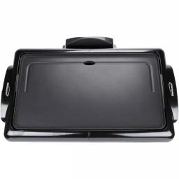 Brentwood Appliances 1400W Nonstick Electric Griddle with Warming Drawer, 200 sq. in., Black thumbnail 2