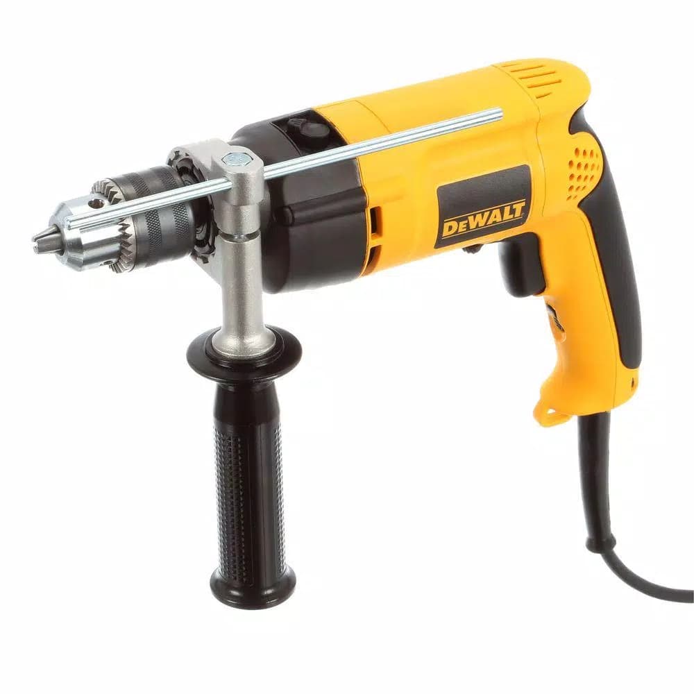 DEWALT 7.8 Amp 1/2 in. Variable Speed Reversible Corded Hammer Drill