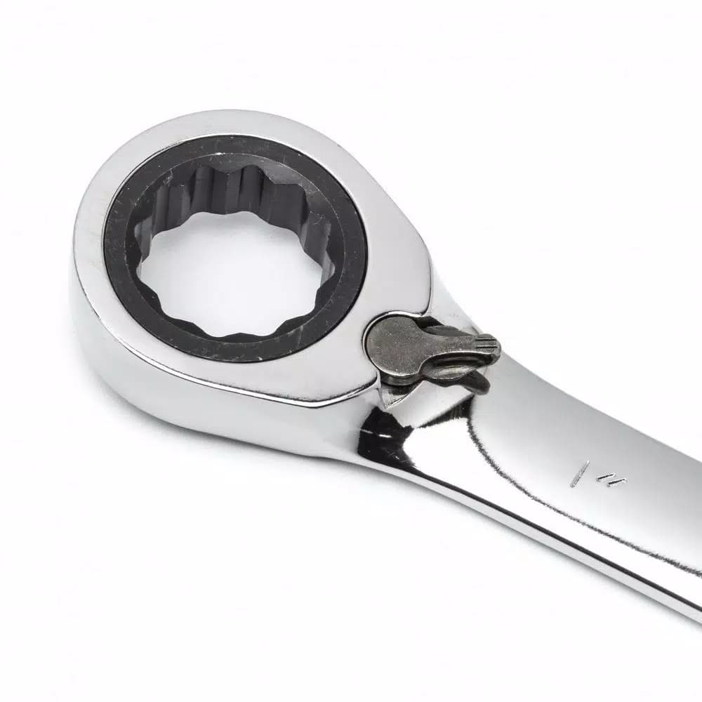 GEARWRENCH 15/16 in. Reversible Ratcheting Combination Wrench, 12-Point Steel