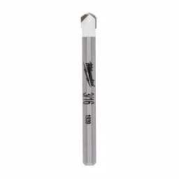 Milwaukee 3/16 in. Carbide Tipped Masonry Drill Bit for Natural Stone, Granite, Ceramic, and Glass thumbnail 1