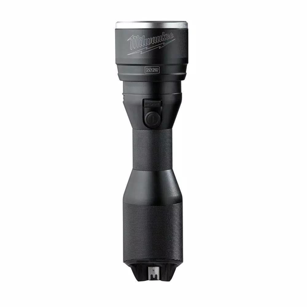 Milwaukee M12 12V Lithium-Ion Cordless LED High Performance Flashlight with 2.0Ah Battery