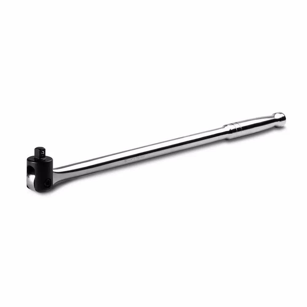 Capri Tools 3/8 in. Drive 18 in. Extended Leverage Breaker Bar, Chrome Vanadium & Molybdenum