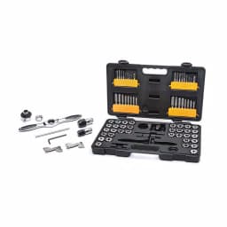 GearWrench 75-Piece SAE/Metric Ratcheting Tap and Die Set thumbnail 5