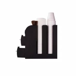 Mind Reader All-in-One Black K-Cup Storage Organizer and Napkin Holder thumbnail 2