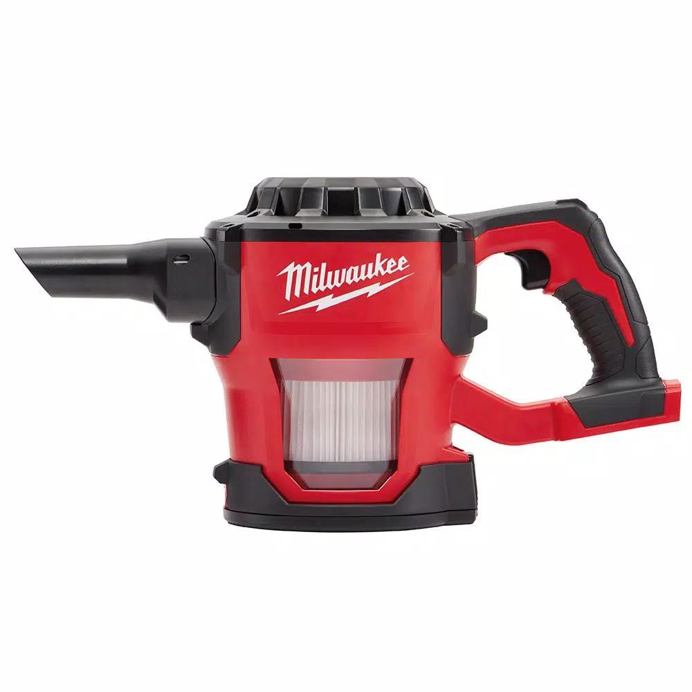 Milwaukee M18 18V Lithium-Ion Cordless Compact Vacuum & INKZALL Marker Kit