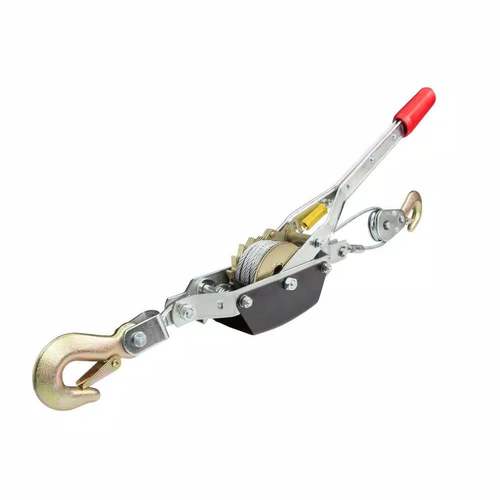 TEKTON 2 Ton Power Puller with 3/16 in. Aircraft-Grade Steel Cable