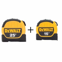DEWALT 25 ft. and 16 ft. Tape Measure Combo Set thumbnail 6