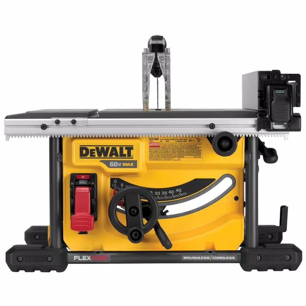 DEWALT DCS7485B 60V MAX FLEXVOLT 8-1/4 in. Cordless Brushless Table Saw (Tool-Only)