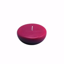 Zest Candle 2.25 in. Burgundy Floating Candles, Box of 24 thumbnail 1