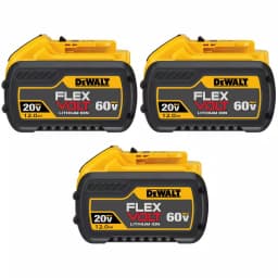 DEWALT FLEXVOLT 20V/60V MAX Lithium-Ion 12.0 Ah Battery (3-Pack) thumbnail 1