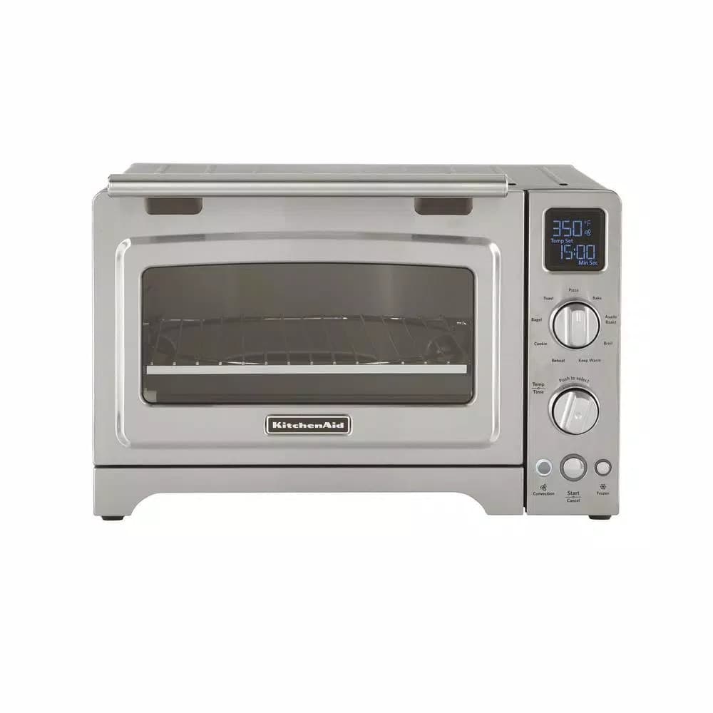 KitchenAid 12 in. Digital Countertop Convection Toaster Oven, 2000W, Stainless Steel