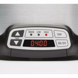 Hamilton Beach 6 Qt. Programmable Silver Slow Cooker with Temperature Controls thumbnail 3