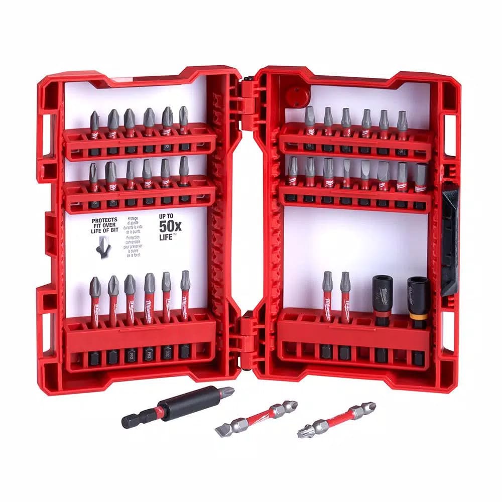 Milwaukee Shockwave 40-Piece Impact Rated Driver Bit Set