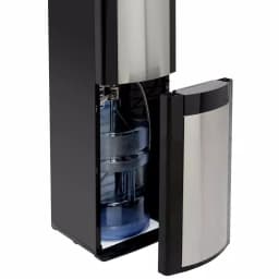 Vitapur Bottom Loading Water Cooler Dispenser with Kettle Feature, Hot/Room/Cold, Stainless Steel & Black thumbnail 7