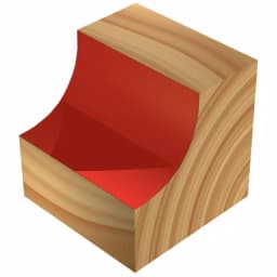 Diablo 3/8 in. Radius Cove Router Bit, 1/4 in. Shank, TiCo Carbide thumbnail 2