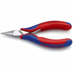 KNIPEX 4-1/2 in. Half Round Tip Precision Box Joint Pliers for Electronics thumbnail 1
