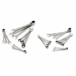 Husky 25-Piece SAE/Metric Reversible Ratcheting Wrench Set thumbnail 1