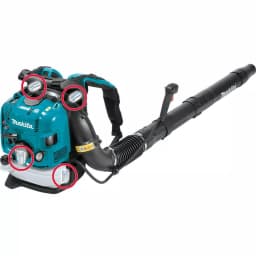 Makita EB7660TH 75.6 cc MM4 4-Stroke Gas Backpack Blower, 206 MPH, 706 CFM thumbnail 6