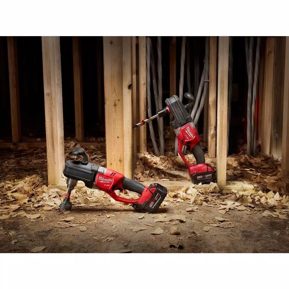 Milwaukee M18 FUEL 1/2 in. Right Angle Hole Hawg Brushless Cordless Drill (Tool-Only)
