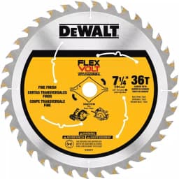 DEWALT FLEXVOLT 7-1/4 in. 36-Teeth Carbide-Tipped Circular Saw Blade thumbnail 1