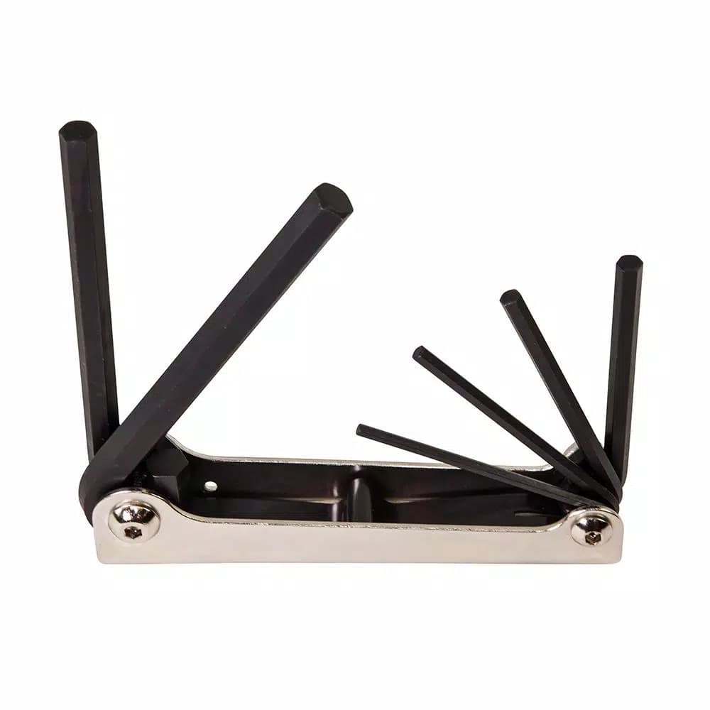 Klein Tools Metric Metal Folding Hex-Key Set, 6-Piece