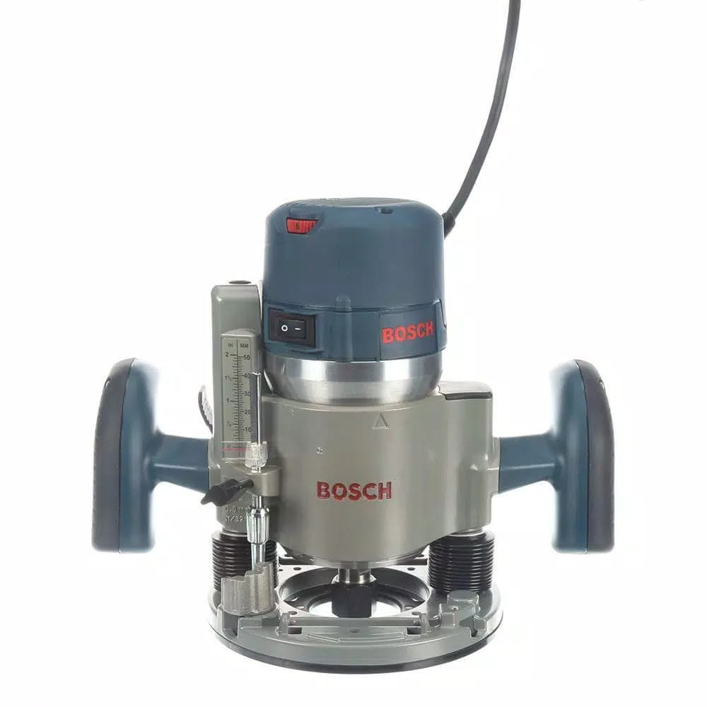 Bosch 12 Amp 2-1/4 in. Variable Speed Plunge and Fixed Base Router Kit with Hard Case