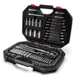 Husky 149-Piece Mechanics Tool Set with 1/4 in., 3/8 in., and 1/2 in. Drive Ratchets and Sockets thumbnail 1
