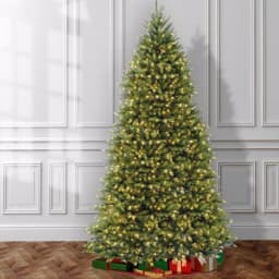 National Tree Company 12 ft. Dunhill Fir Artificial Christmas Tree with Dual Color LED Lights and PowerConnect System thumbnail 2