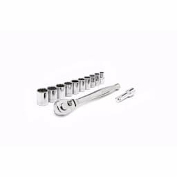 Crescent 12-Piece 1/2 in. Drive 12-Point SAE Ratchet and Socket Set thumbnail 1