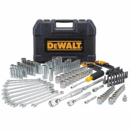 DEWALT 172-Piece Mechanics Tool Set with 72-Tooth Ratchets and Blow Mold Case thumbnail 1