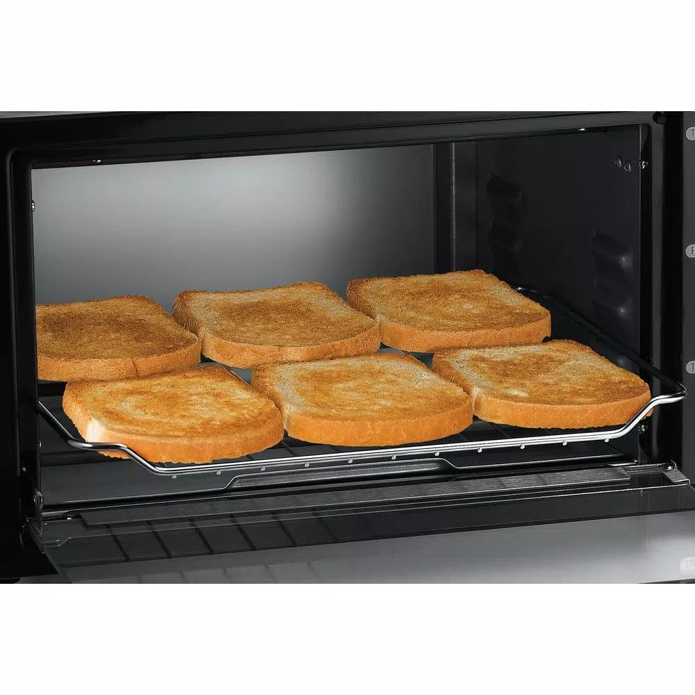 Hamilton Beach 1440-Watt 6-Slice Stainless Steel Countertop Toaster Oven