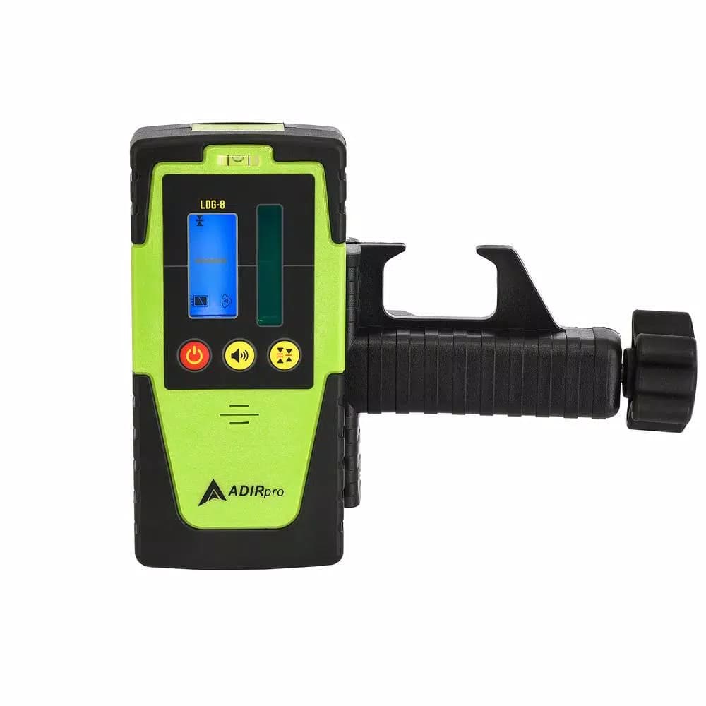 AdirPro LDG-8 Green Beam Universal Laser Detector with Mounting Bracket